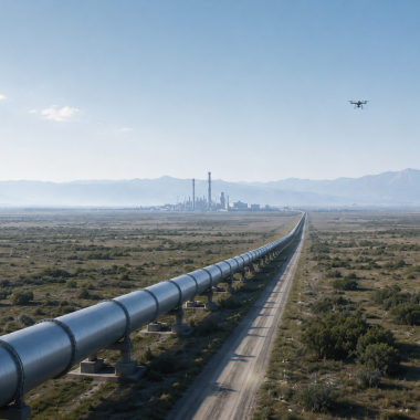 ipet drone pipeline inspection