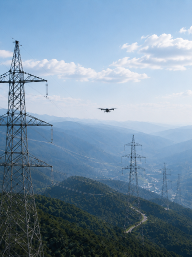 ipet-i-series-long-range-uav-power-line-inspection