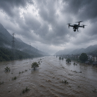 IPET all weather UAV flood inspection