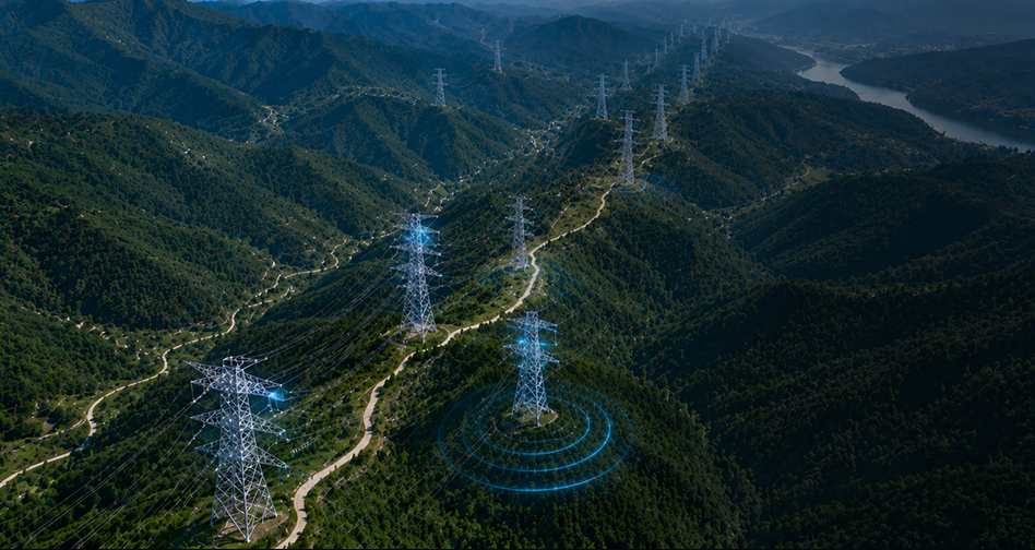 Long-endurance UAV mission over mountainous terrain for extended inspection coverage