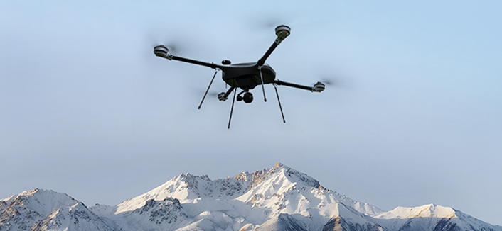 Industrial drone mission