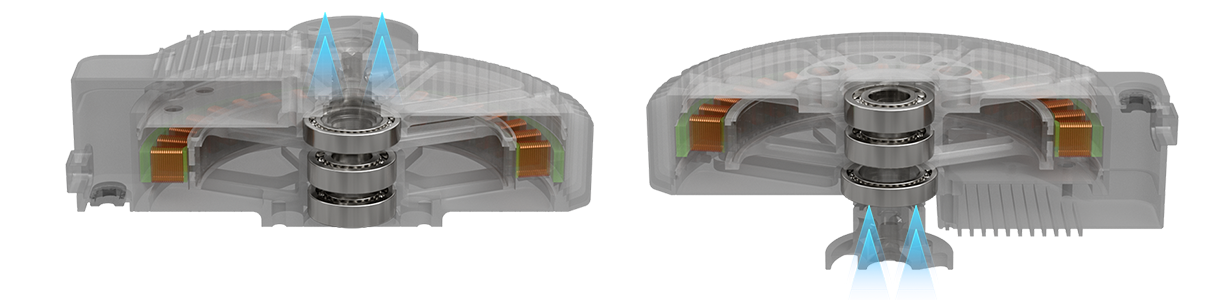 Stable performance for push-pull mounting